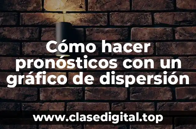 ¿Qué es un gráfico de dispersión?