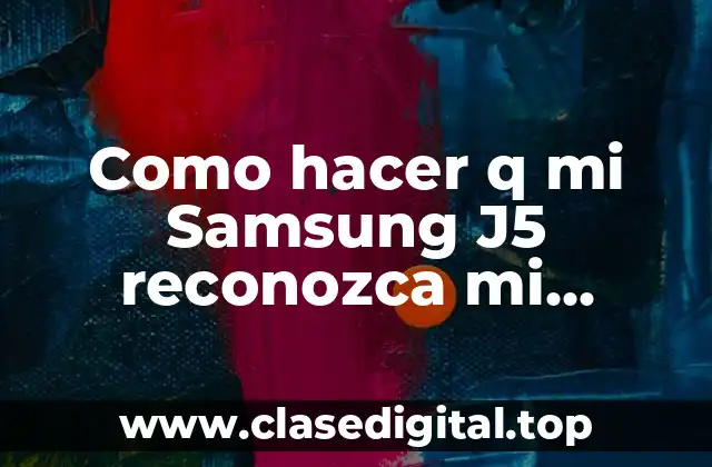 Memoria externa en Samsung J5