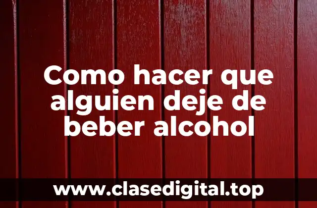¿Qué es el alcoholismo y cómo se puede tratar?