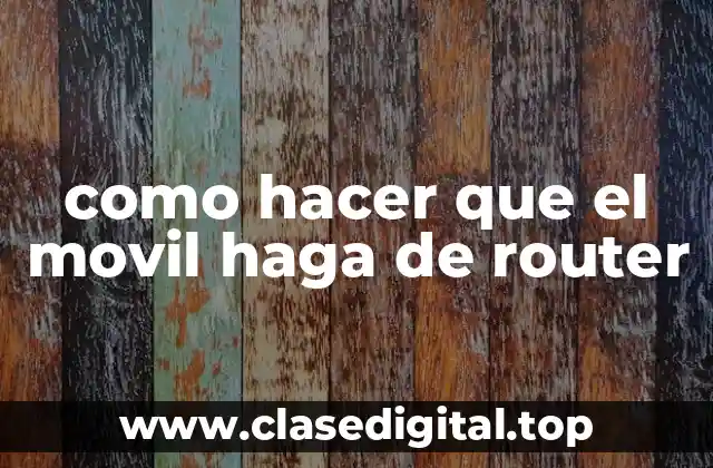 ¿Qué es un router móvil y para qué sirve?