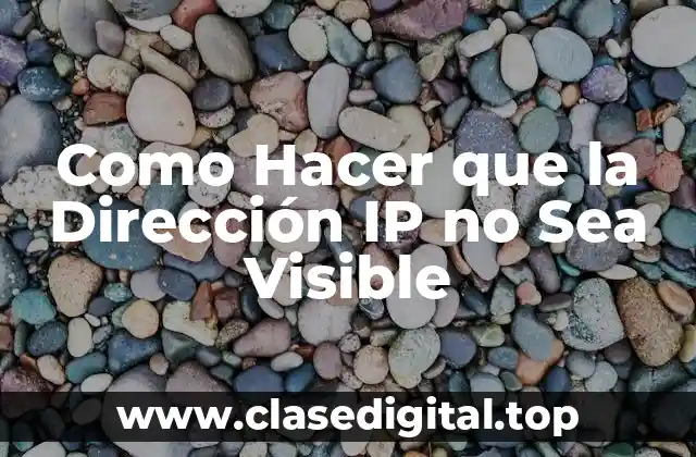 ¿Qué es una Dirección IP y por qué es Importante Ocultarla?