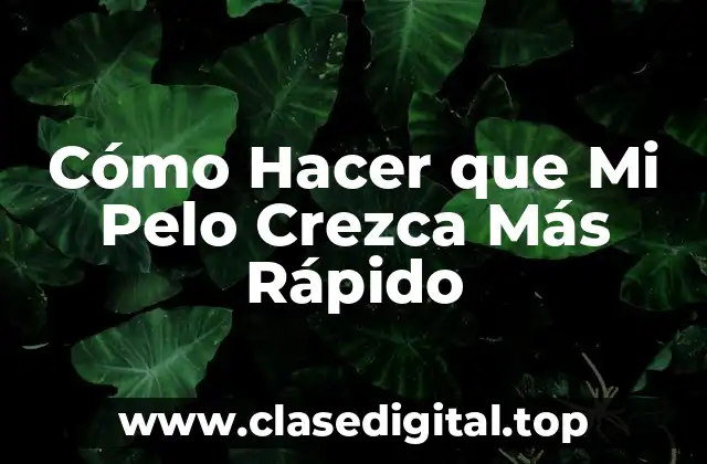 ¿Cuál es el Ritmo Normal de Crecimiento del Cabello?