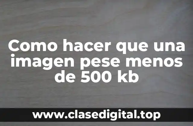 Optimización de imágenes