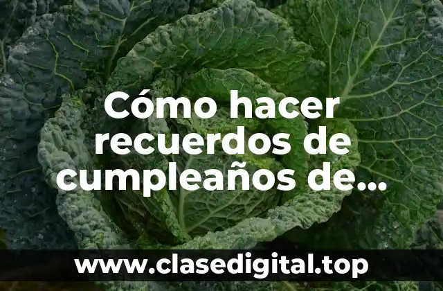 Cómo hacer recuerdos de cumpleaños de Mickey Mouse