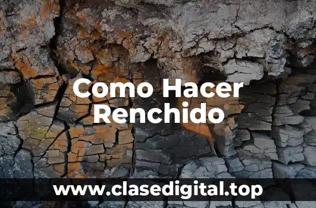 Como Hacer Renchido