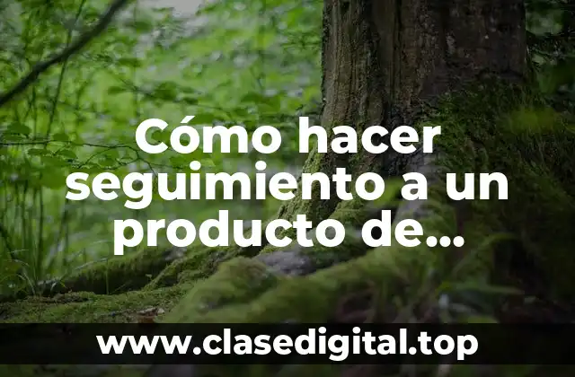 Cómo hacer seguimiento a un producto de Aliexpress
