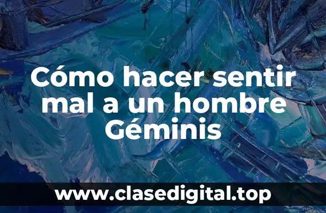 ¿Qué es un hombre Géminis y cómo funciona su mente?