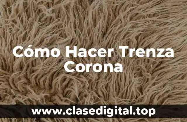 Cómo Hacer Trenza Corona