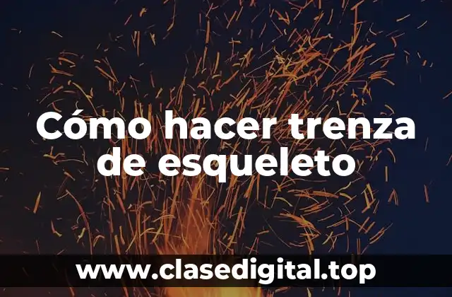 ¿Qué es una trenza de esqueleto?