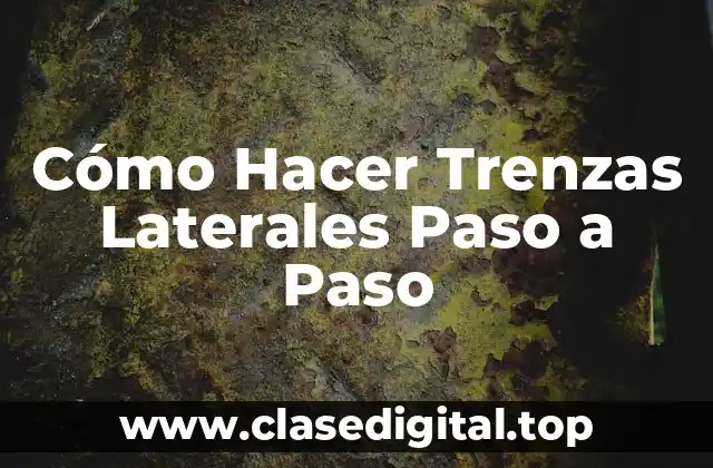 ¿Qué Son las Trenzas Laterales?