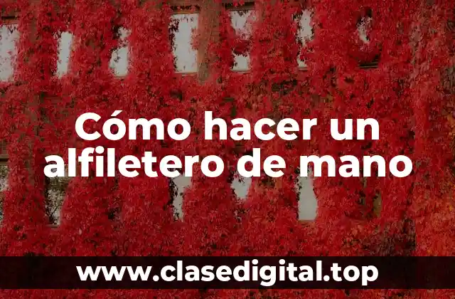 Cómo hacer un alfiletero de mano