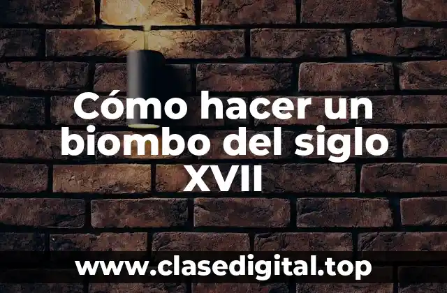 ¿Qué es un biombo del siglo XVII y para qué sirve?