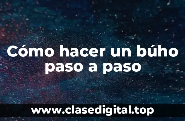 ¿Qué es un búho de papel y por qué es tan popular?