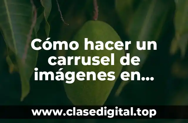 Qué es un carrusel de imágenes en Facebook