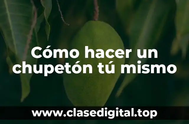 Cómo hacer un chupetón tú mismo