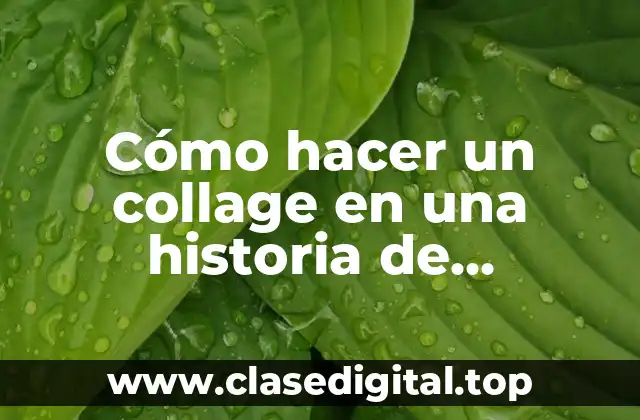 Cómo hacer un collage en una historia de Instagram