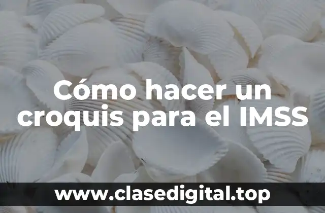 Cómo hacer un croquis para el IMSS