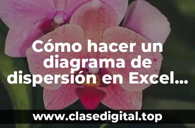 Cómo hacer un diagrama de dispersión en Excel 2007