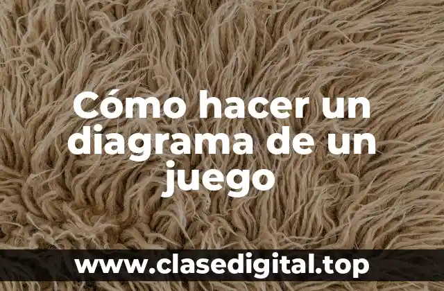 Cómo hacer un diagrama de un juego