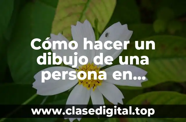 Cómo hacer un dibujo de una persona en Photoshop