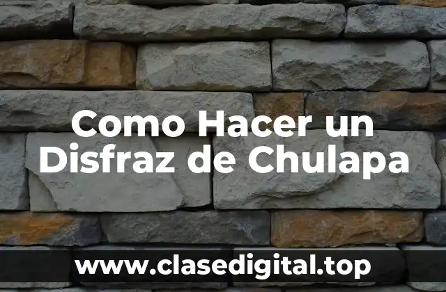 Como Hacer un Disfraz de Chulapa