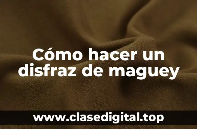 ¿Qué es un maguey y para qué sirve?