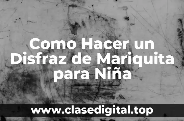 Como Hacer un Disfraz de Mariquita para Niña