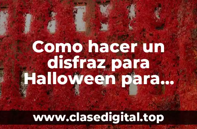 ¿Qué es un disfraz de Halloween para mujer?