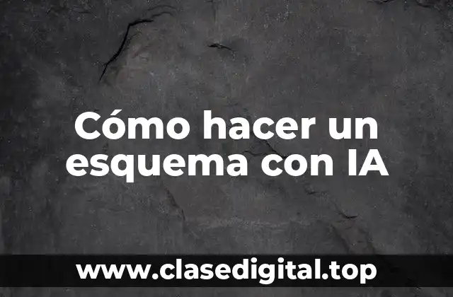 Cómo hacer un esquema con IA