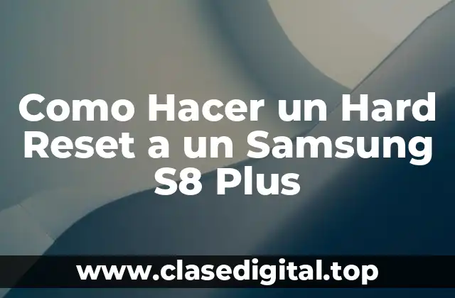 ¿Qué es un Hard Reset y para qué Sirve?