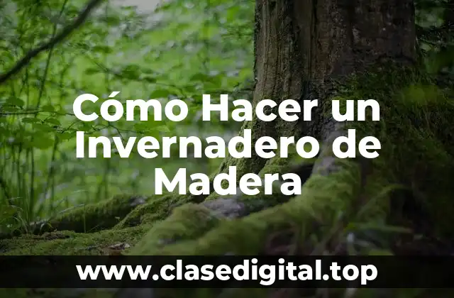 Ventajas de los Invernaderos de Madera