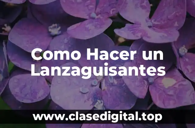Como Hacer un Lanzaguisantes
