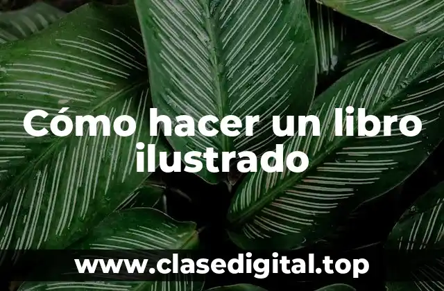 Cómo hacer un libro ilustrado