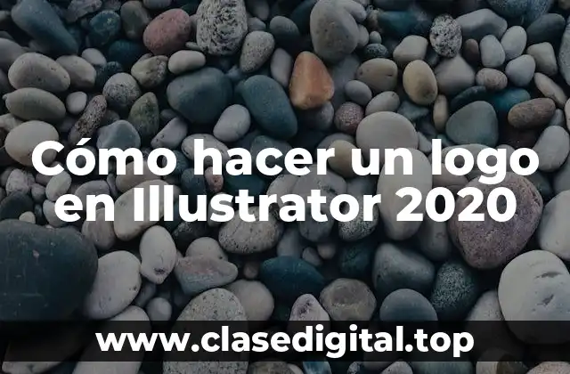 Cómo hacer un logo en Illustrator 2020