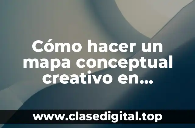 Cómo hacer un mapa conceptual creativo en PowerPoint