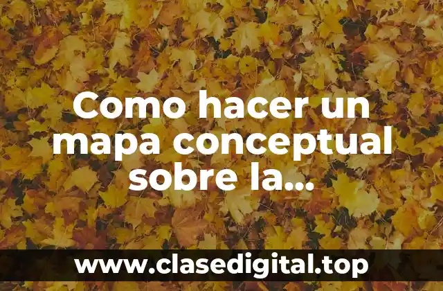 Como hacer un mapa conceptual sobre la comunicación