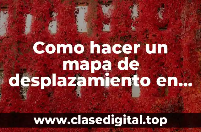 ¿Qué es un mapa de desplazamiento en Photoshop?