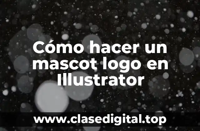 Cómo hacer un mascot logo en Illustrator