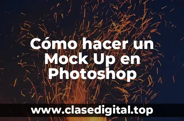 ¿Qué es un Mock Up en Photoshop?