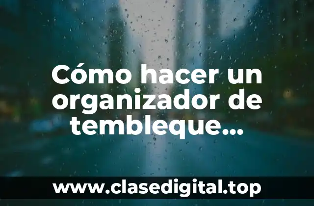 Cómo hacer un organizador de tembleque panameño