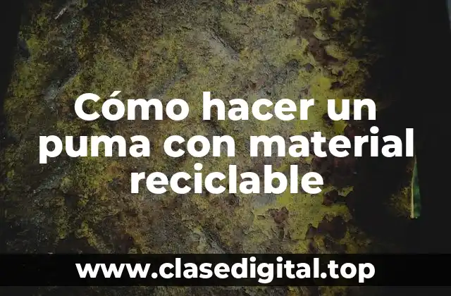 ¿Qué es un puma y para qué sirve?