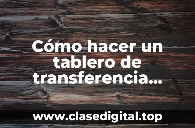 Cómo hacer un tablero de transferencia manual para grupo electrógeno