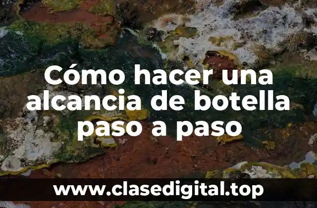 Cómo hacer una alcancia de botella paso a paso