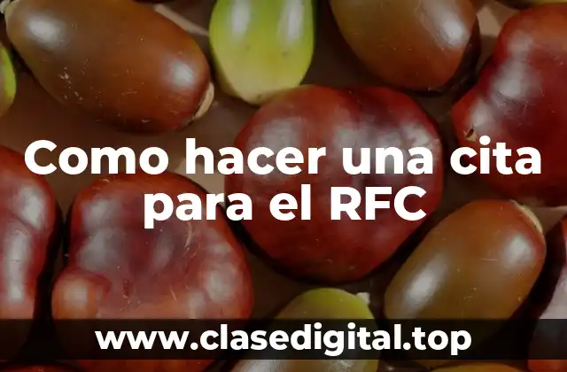 ¿Qué es el RFC y para qué sirve?