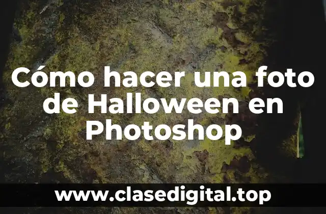 Cómo hacer una foto de Halloween en Photoshop