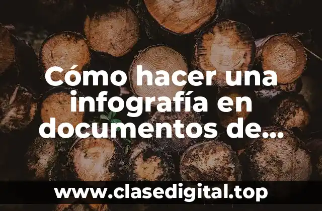 Cómo hacer una infografía en documentos de Google
