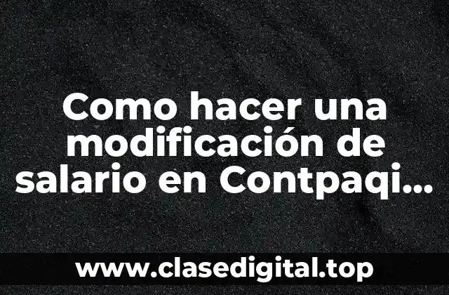 Qué es Contpaqi Nominas y para qué sirve