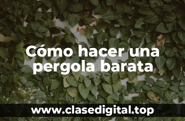 ¿Qué es una pergola y para qué sirve?