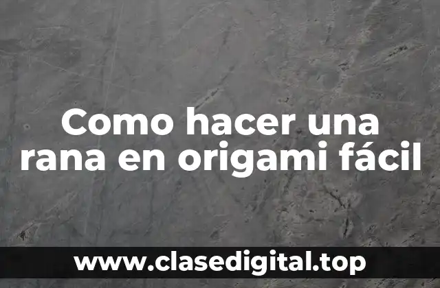 ¿Qué es el origami y para qué sirve?