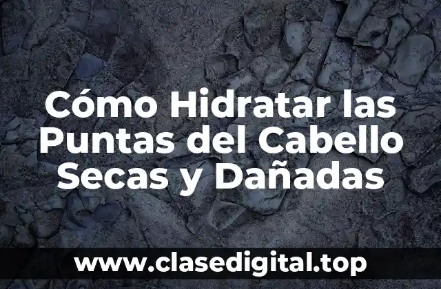¿Por qué las Puntas del Cabello se Secan y Dañan?
